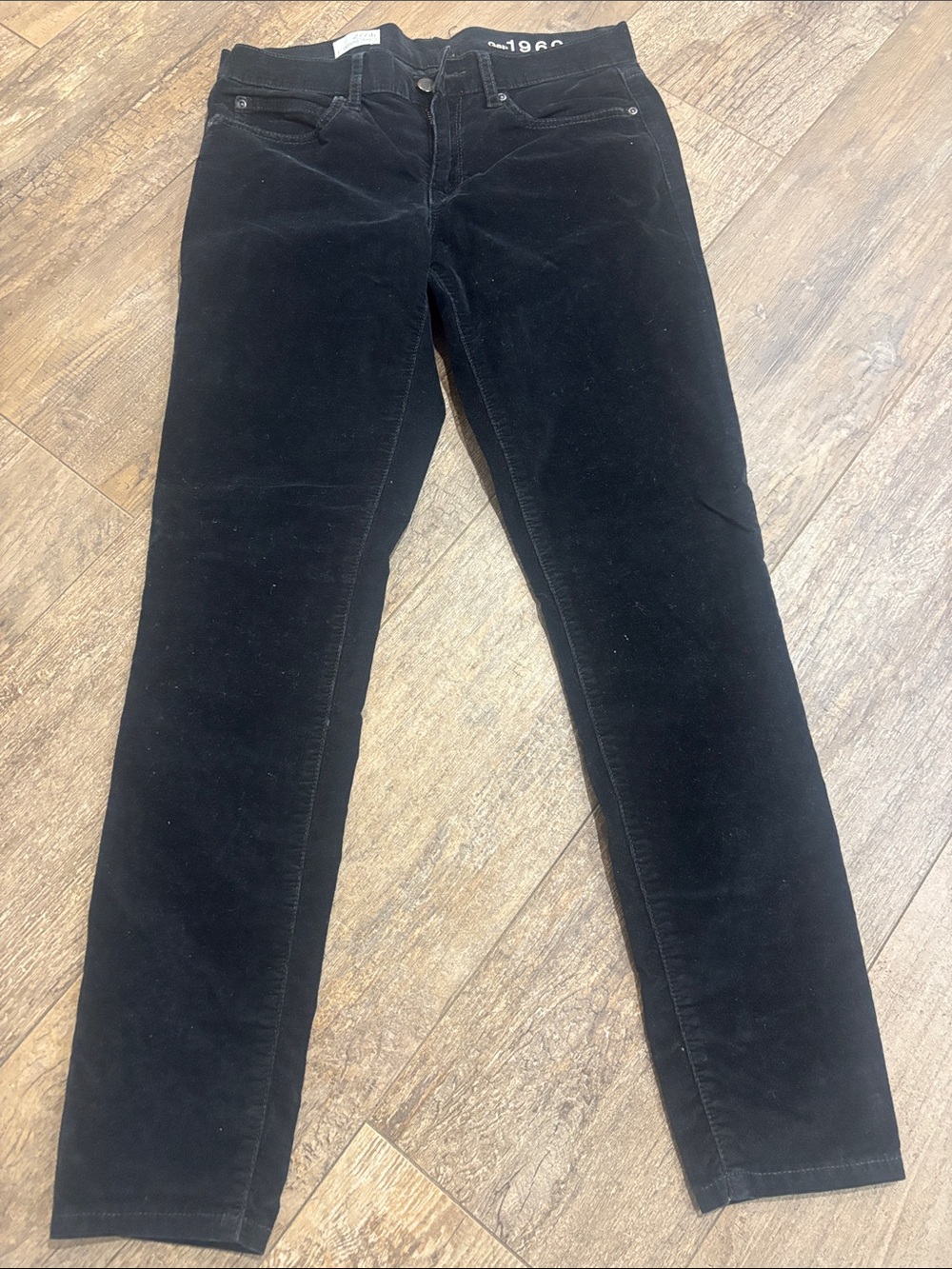 GAP Black Corduroy Legging Jeans - Size 27/4